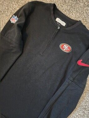 Nike🔥San Francisco Employee 49ers NFL Dri-FIT Pullover M . Streetwear On-field